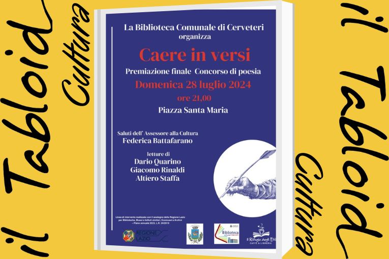 Caere in versi: domenica la finale del primo concorso di poesie dedicato a Cerveteri