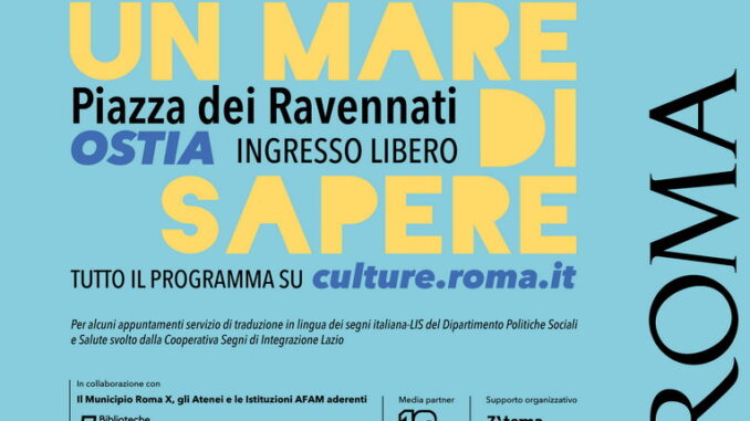 Ostia, Un mare di Cultura: la programmazione estiva dal Pontile alle spiagge di Ponente