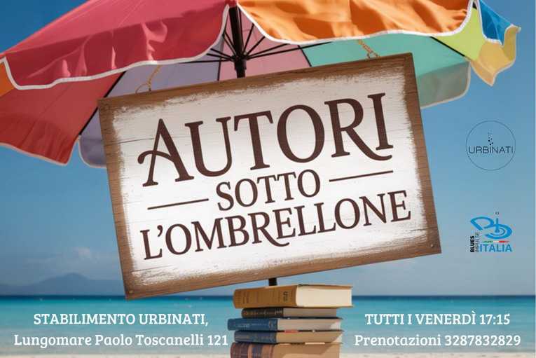 Ostia, parte "Autori sotto l'ombrellone": l'evento culturale del litorale romano