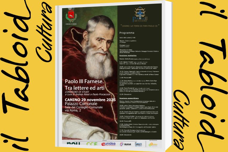 Paolo III Farnese: tra lettere ed arti, a Canino convegno di studi a cura di Andrea Alessi e Paolo Procaccioli